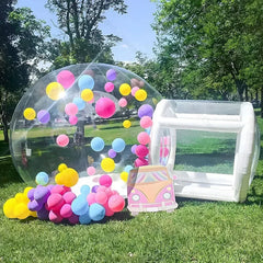 10FT Balloon Inflatable Bubble House Trampoline castle Camping Tent Kids Party Children toy Parks Event Commercial Rental