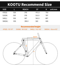 KOOTU Full Carbon Fiber Road Bike – Ultra-Light Pure Oil Disc Brake Bicycle with SHIMANO R7120 24-Speed Components | Performance Cycling for Adults