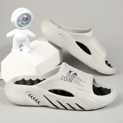 Men’s Luxury EVA Sole House Slippers – Comfortable Indoor Sandals, Flip-Flops & Slides for Casual Home Wear