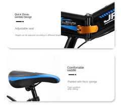 Folding Mountain Bike for Kids – 18/20 Inch Variable Speed Bicycle for Boys & Girls | Student Road Bike | Bicicleta de Estrada