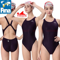 Women's & Girl's Competition Kneeskin Swimsuit – Professional Racing Swimwear | FINA Approved | Sizes #925, #937, #921