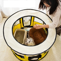 Large Dog House & Foldable Pet Bed Tent – Cozy Basket for Cats & Dogs, Perfect for Delivery