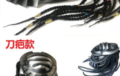 Iron Blood Warrior Predator Motorcycle Helmet – Retro Off-Road Full-Face Helmet for Men | Personalized Design | DOT & ECE Certified