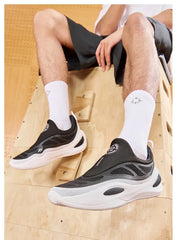 Austin Reaves Style Men’s Basketball Sneakers – Breathable Low-Cut Slip-On Casual Shoes with AR1-Inspired Sole