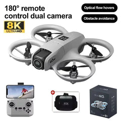 T3 MINI Drones GPS 8K Professional HD 180° Dual Cameras 5G WIFI Brushless Motors Obstacle Avoidance FPV Foldable Quadcopter Toy