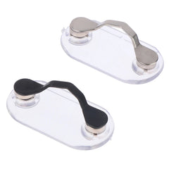 Magnetic Eyeglass Holder Brooch – Fashionable Multi-Function Clip for Glasses & Headset Cables