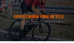 KOOTU Full Carbon Fiber Road Bike – Ultra-Light Pure Oil Disc Brake Bicycle with SHIMANO R7120 24-Speed Components | Performance Cycling for Adults