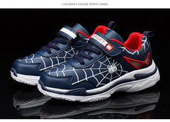 Luxury Boys' Fashion Sneakers – PU Leather Kids’ Casual Sports & Tennis Shoes