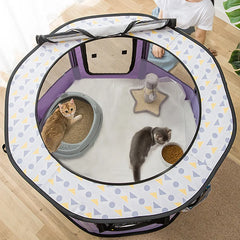 Large Dog House & Foldable Pet Bed Tent – Cozy Basket for Cats & Dogs, Perfect for Delivery