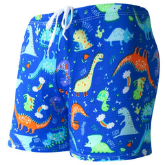 Children's Swimming Trunks – Flat Camo Printed Boys' Shorts | Big Boys' Hot Spring Bathing Suit