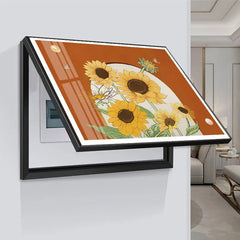 ravel Shark Creative Art Poster – 45x35CM Fashion Home Decor & Electric Meter Box Cover