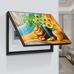 ravel Shark Creative Art Poster – 45x35CM Fashion Home Decor & Electric Meter Box Cover