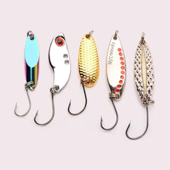 5PCS Wobbler Lures Set – 3g/10g/15g Metal VIB Sinking Fishing Lures | Hard Bait for Sea Fishing & Artificial Pesca