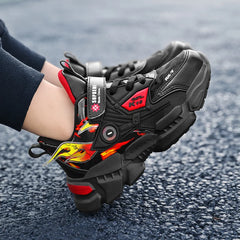 Boys' Fashion Sneakers – Thick-Soled, Warm & Comfortable Anti-Slip Outdoor Sports Shoes for Kids