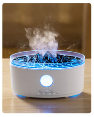 Rain Cloud Aroma Diffuser & Zen Raindrop Humidifier – Ultrasonic Essential Oil Diffuser with Soothing Rain Sounds | 3-Color LED Night Light & Desktop Water Drip Sprayer