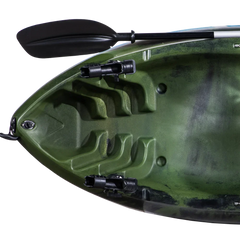 6.5ft Single Seat Plastic Kayak,CE&SGS,Comfort Comes Easy Sit on Top with Carry Handles Drain Plug for Sea Fishing,Drifting