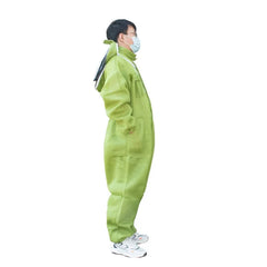 Beekeeper 3D Breathable Protective Suit – Long Sleeve Coverall with Gloves | Extra Comfort Beekeeping Gear & Bee Farm Tools
