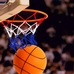 Wall Mounted Basketball Hoop Indoor Outdoor Hanging Basketball Hoop With Mesh Bag Sport Equipment for Practice Dribbling At Home