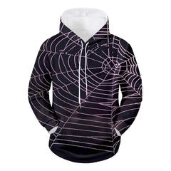 Spider web 3D Printed Hoodies Unisex Pullovers Hoodie Casual Sweatshirts