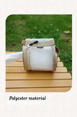 Portable Camping Tissue Case | Roll Paper Storage Bag with Hook | Tent Hanging Napkin Holder