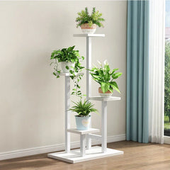 Multi-Tier Metal Plant Stand - Indoor Flower Pot Holder & Garden Display Rack