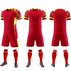 Adult & Kids Soccer Jersey Set – Football Training Kit with Tracksuit for Men, Boys & Children | Futbol Uniforms