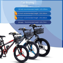 Chase New 20-Inch Variable Speed Mountain Bike – For Children Ages 8–12 | Boys & Girls Primary School Bicycle