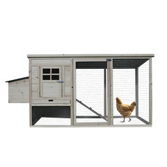 Solid wood Outdoor chicken coop household large chicken cage pigeon cat dog bird rabbit coop pet supplies