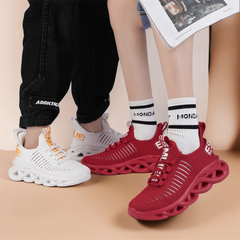 Newest Kids Breathable Running Sneakers For Women Low Top Large Size Men's Sports Shoes Mesh Jogging Children Casual Shoes