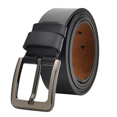 Genuine Leather Belt for Men – Large Size 140-170cm Luxury Designer Waist Belt