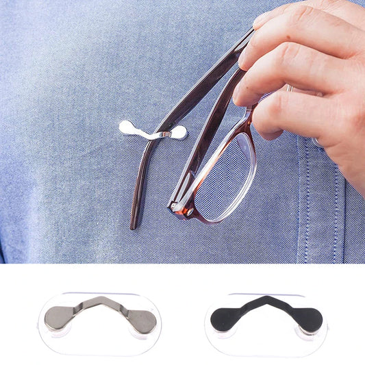 Magnetic Eyeglass Holder Brooch – Fashionable Multi-Function Clip for Glasses & Headset Cables