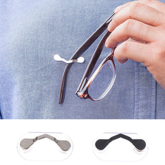 Magnetic Eyeglass Holder Brooch – Fashionable Multi-Function Clip for Glasses & Headset Cables