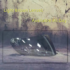 Iron Blood Warrior Predator Motorcycle Helmet – Retro Off-Road Full-Face Helmet for Men | Personalized Design | DOT & ECE Certified