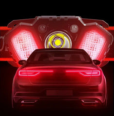 Powerful LED Headlamp | IPX4 Waterproof Emergency Head Flashlight | 250LM XPE LED for Outdoor Fishing, Camping & Hiking