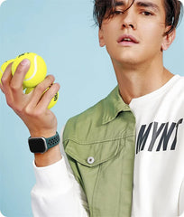 Sport Strap for Apple Watch Band 44mm 40mm 42-38-41mm 45mm Air-hole Silicone Bracelet iWatch Series 8/7 6 SE 5 4 3 Ultra 2 49mm