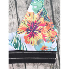 Fashion Print High-Waist Bikini – Sexy Women's Swimsuit for Summer Beachwear