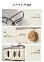 2800W Camping Gas Stove | High Firepower Portable Cassette Furnace for Outdoor Cooking, Picnic & Camp