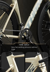 Ruta Aluminum Road Bike – 29" Wheel 12-Speed Mountain Bike | Lightweight Bicicleta de Ciclismo Aro 29 | Carbon Style Frame