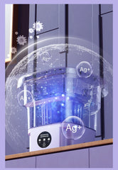 8L Portable Foldable Mini Washing Machine with Spin Dryer – Compact Washer for Socks, Underwear, and Household Laundry