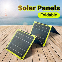 JMUYTOP Outdoor powerful Portable Solar Panel 5v 21w 40W battery phone charger PD 20w QC 3.0 9V 12V For USB A C Power bank