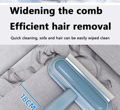Multifunctional Pet Hair Remover Brush Long Handle Window Cleaning Brush Pet Fur Cleaning Tool Manual Cat Dog Hair Remover Brush