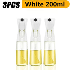 3PCS Oil Sprayer Bottles (200/300ml) | Kitchen Cooking Oil Dispenser & Vinegar Sauce Sprayer for BBQ, Fitness & Fat Loss