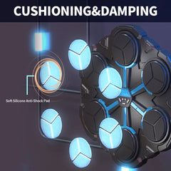 Smart Bluetooth Music Boxing Machine – Wall-Mounted Boxing Trainer for Home Fitness, Decompression & Fighting Practice | Interactive LED Boxing Target