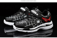 Luxury Boys' Fashion Sneakers – PU Leather Kids’ Casual Sports & Tennis Shoes