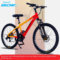 Grylls Aluminum Alloy Mountain Bike – Cross-Country, Variable Speed, Outdoor Sports Bicycle for Men & Students