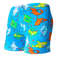 Children's Swimming Trunks – Flat Camo Printed Boys' Shorts | Big Boys' Hot Spring Bathing Suit
