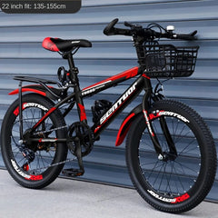 Chase New 20-Inch Variable Speed Mountain Bike – For Children Ages 8–12 | Boys & Girls Primary School Bicycle