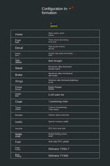 Full Suspension MTB Mountain Bike – Men’s Quad Bicycle with V-Brake/Disc Brake Options | Bicicletta Uomo | Durable Off-Road Bici