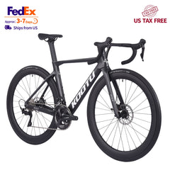 KOOTU R08-R7000 Full Carbon Fiber Road Bike – 22-Speed SHIMANO 105 Kit, 700C Racing Bicycle for Adults | Ships from USA