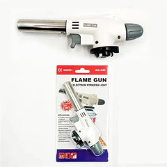 Card Burner Flame Gun | Outdoor BBQ Igniter & Small Welding Torch with Ceramic Core